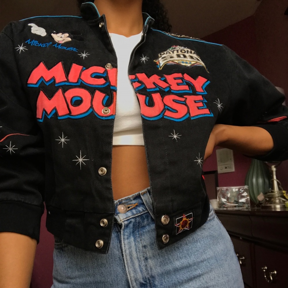 RARE Vintage Daytona Mickey Mouse Jacket